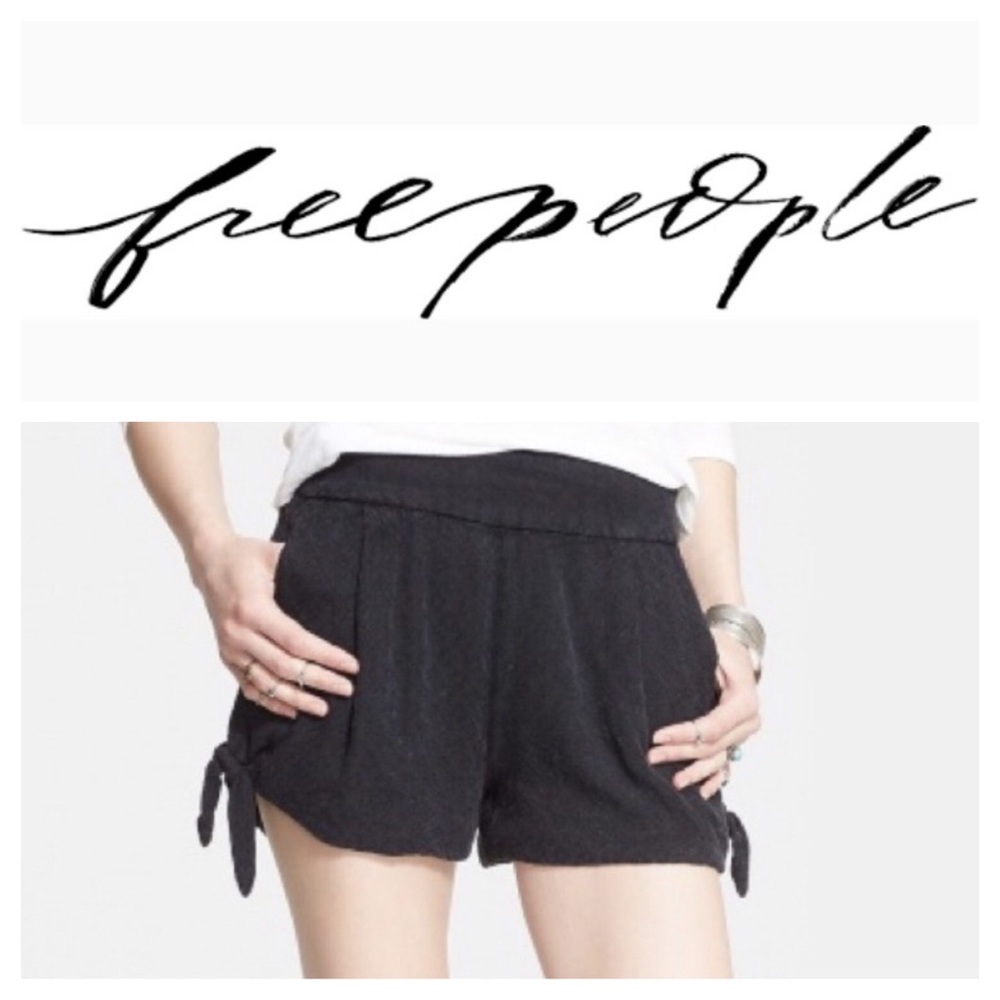 Free People Tie Side Shorts